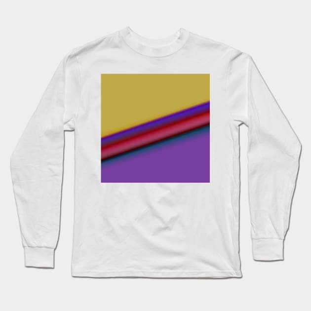 green pink blue yellow texture art Long Sleeve T-Shirt by Artistic_st